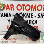 fiat egea çamurluk sağ ön orijinal siyah rötuşluk