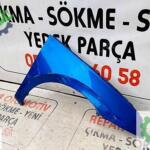 skoda scala çamurluk sağ ön orijinal çıkma mavi