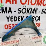 skoda scala çamurluk sağ ön orijinal çıkma mavi