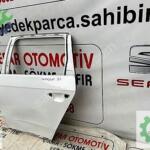 passat b6 b7 variant sol arka kapı beyaz 2005-14