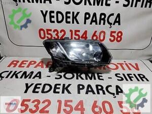 dacia logan sandero sağ far 2013-16 orijinal 260107737R