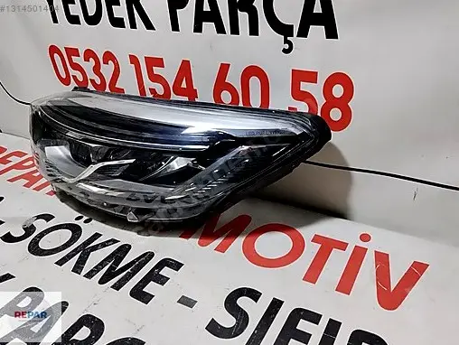 Renault Captur Sol Ön Far 2017-20 çıkma parça