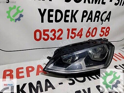 Volkswagen Golf Sol Ön Far 2013-17 çıkma parça