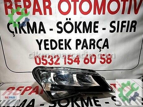 Skoda Superb Sağ Ön Far çıkma parça