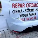 seat leon arka tampon beyaz orijinal çıkma 5f0807421