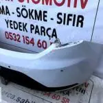 seat leon arka tampon beyaz orijinal çıkma 5f0807421
