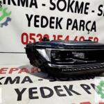 vw tiguan 2 sağ ön far full led 2016-20 orijinal sökme hatasız