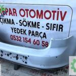 vw golf 7 arka tampon orijinal çıkma 2013-17