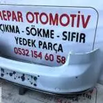vw golf 7 arka tampon orijinal çıkma 2013-17