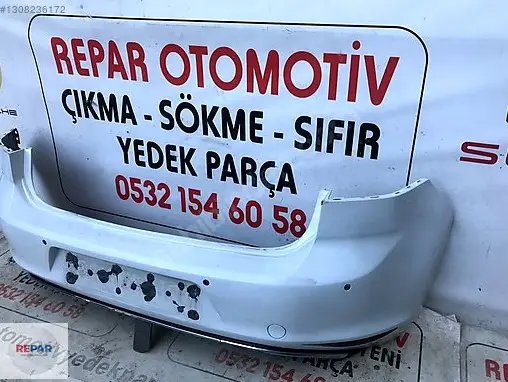 Volkswagen Golf Arka Tampon 2013-17 çıkma parça