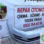 vw golf 7 ön tampon beyaz sökme orijinal dolu 2013-17