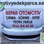 vw jetta ön tampon beyaz dolu orijinal 2010-15