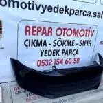 vw polo ön tampon siyah dolu 2010-14 orijinal 6r0807221