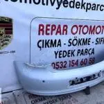vw polo ön arka tampon 2010-14 orijinal çıkma 6r6807421