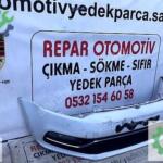 vw polo ön tampon 2015-17 orijinal çıkma dolu 6c0807221
