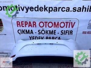 seat leon arka tampon beyaz dolu orijinal 2013-20 5f0807417