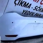 seat leon arka tampon beyaz dolu orijinal 2013-20 5f0807417