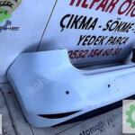vw golf 7 arka tampon beyaz dolu sökme orijinal 5g6807568