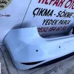 vw golf 7 arka tampon beyaz dolu sökme orijinal 5g6807568