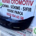 vw golf 5 ön tampon dolu siyah orijinal çıkma 1k0807221