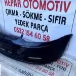 vw golf 5 ön tampon dolu siyah orijinal çıkma 1k0807221