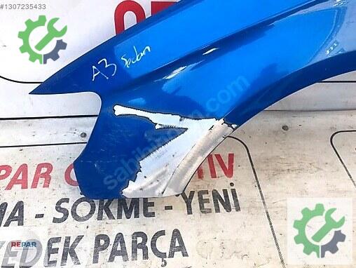 Audi A3 Sol Ön Çamurluk 2013-20 çıkma parça