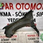 daica duster 2 sağ ön çamurluk yeşil rötuşluk 2018-4