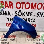 renault clio 5- 5,5 çamurluk sağ ön mavi hatasız orijinal çıkma