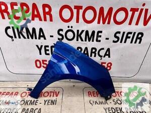 renault clio 5- 5,5 çamurluk sağ ön mavi hatasız orijinal çıkma