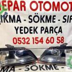audi a3 sağ sol far orijinal çıkma 2008-2012