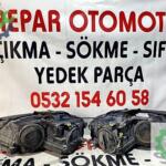 audi a3 sağ sol far orijinal çıkma 2008-2012