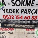 vw amarok ön tampon orta ızgara 2h6853677 orijinal çıkma 2017-20