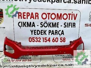 Vw t-roc ön tampon kırmızı 2017-21 orijinal 2ga807221af
