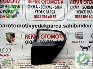 Vw golf 8 sol arka kapı siyah rötuşluk orijinal çıkma