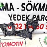 Audi q8 arka tampon sol bağlantı braketi orijinal 2018-24 4m8807