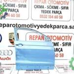 Vw t-cross sağ ön kapı mavi orijinal çıkma 2gm831052