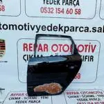 Vw polo sol arka kapı siyah 6r4833311 orijinal çıkma 2010-17