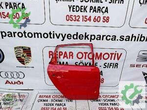 Vw polo sağ arka kapı kırmızı orijinal çikma 2010-17 uyumlu