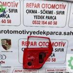Vw polo sağ arka kapı kırmızı orijinal çikma 2010-17 uyumlu