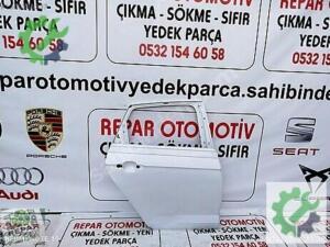 Vw polo sağ arka kapı beyaz göçüklük orijinal çıkma 2018-2024 uy