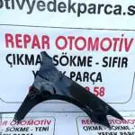 Vw passat b8 sağ ön çamurluk siyah 2014-2024 orijinal çıkma