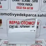 Vw golf 7 7,5 sol ön kapı beyaz orijinal çıkma