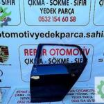 Vw golf 7 – 7,5 sol arka kapı siyah boyasız düzelir orijinal çık