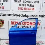 Skoda kamiq sol ön kapı mavi orijinal çikma