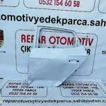 Seat Leon sol arka kapı beyaz orijinal çıkma 2013-19 uyumlu