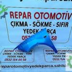 Seat İbiza sol ön çamurluk 2013-2017 orijinal çıkma mavi göçüklü
