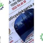 Renault megane 4 2016-2024 motor kaputu çıkma orjinal mavi renk