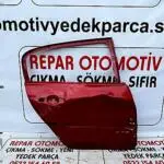 Renault megane 2 sağ arka kapı kırmızı orijinal çıkma 2004-2012