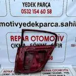 Renault megane 2 sağ arka kapı kırmızı orijinal çıkma 2004-2012