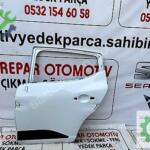 Dacia sandero 3 sol arka kapı beyaz orijinal çıkma 2021-25 uyum